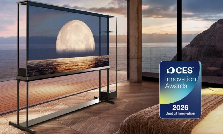 LG was honored with a number of innovation awards at CES 2026