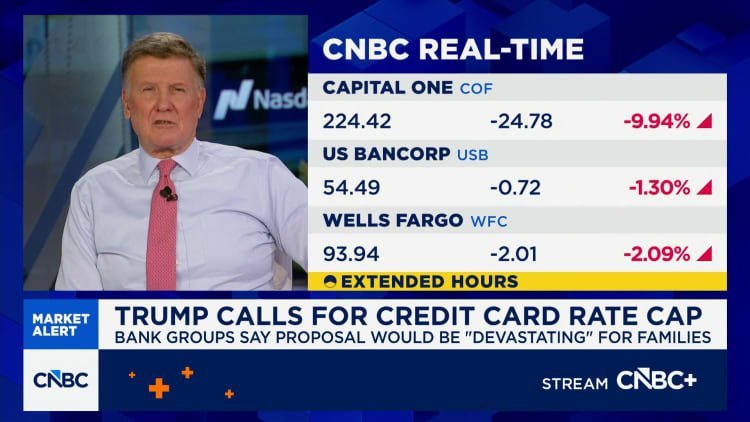 Trump credit card rate cap has unclear path, devastating risks Pres Trump calls for credit card rate cap Here039s what to know