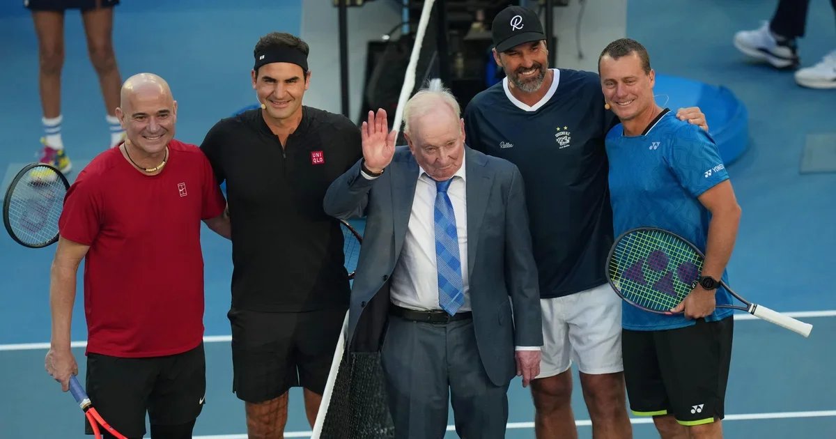 Roger Federer celebrates career with exhibition matches at Australian Open kick-off Australian Open Tennis
